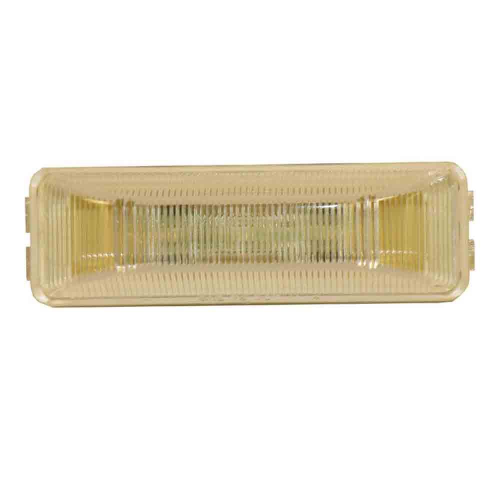 Sealed LED Clearance/Marker Light - Amber with Clear Lens