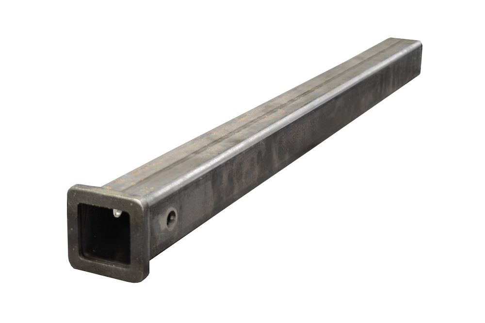 Rigid Hitch 2" I.D. x 36" Length Receiver Tube with Forged Collar, Made in USA (P-3625F)