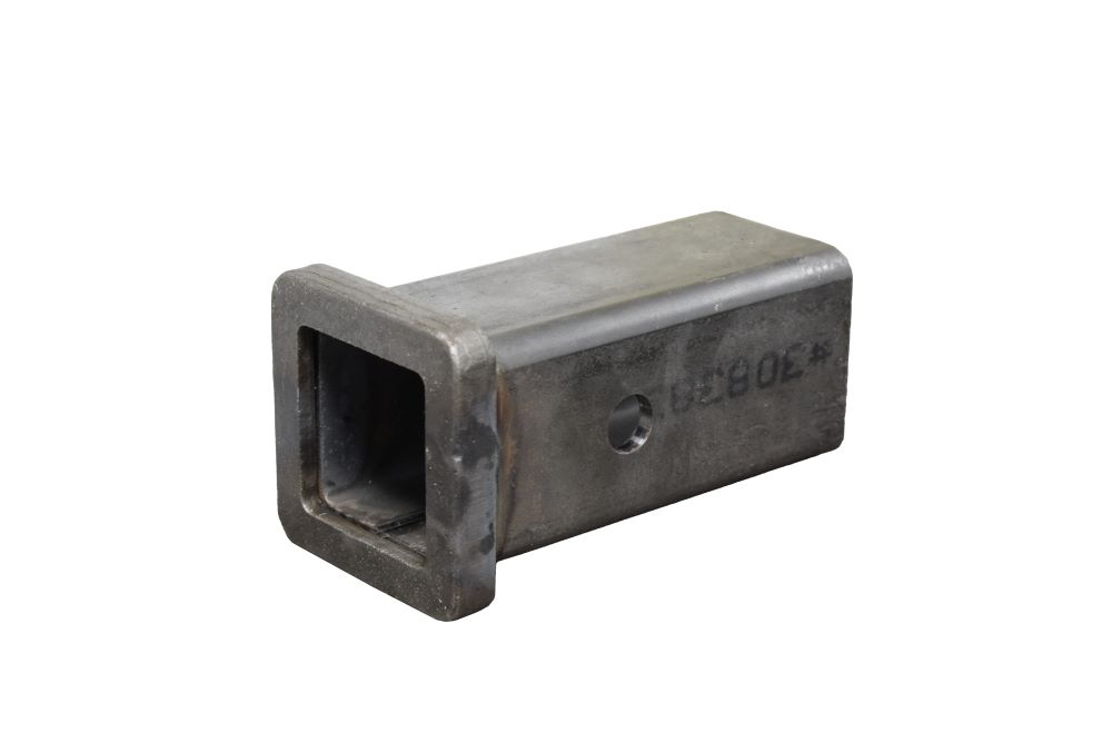 Rigid Hitch 2" I.D. x 6" Length Receiver Tube with Forged Collar, Made in USA (P-625F)