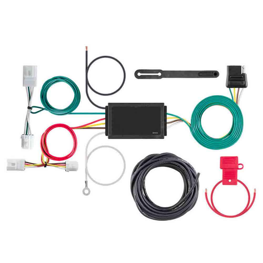 T-Connector Custom Wiring, 4-Way Flat fits 20011-12 Infiniti G25, 2007-08 G35 Sedan, 2009-13 G37 Sedan, 2014-15 Q60, 2008-2020 Nissan Rogue