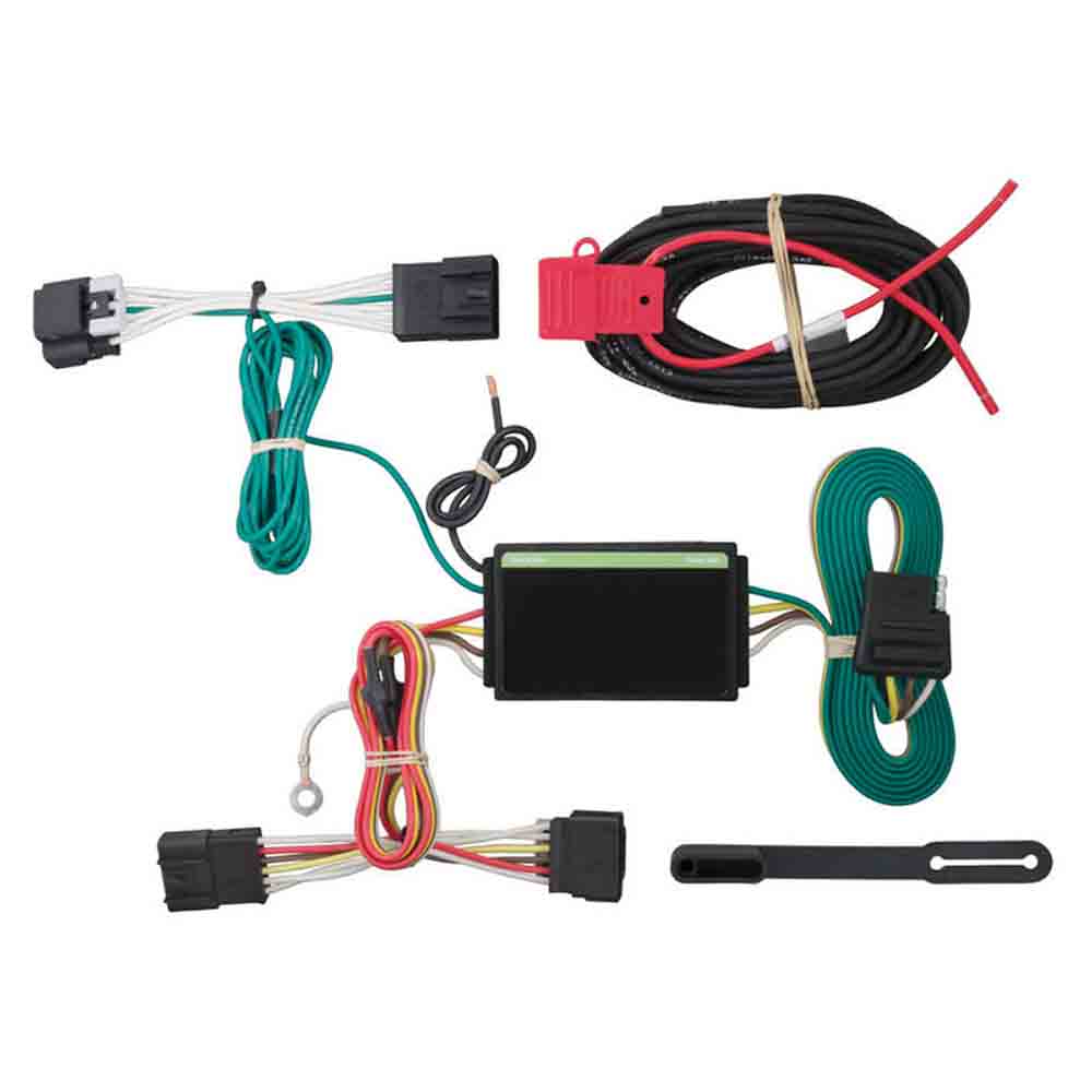 T-Connector Custom Wiring Harness, 4-Way Flat Output, 2013-2016 Buick Encore