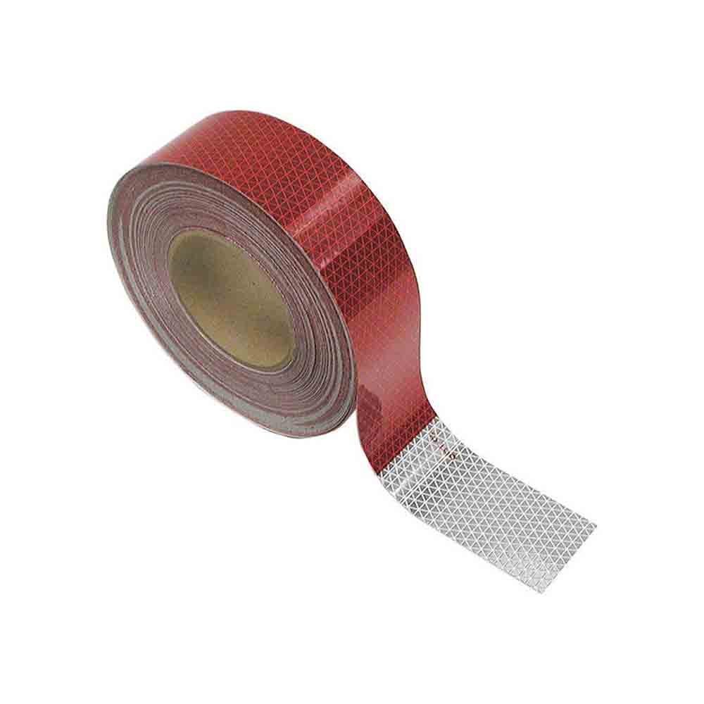 Conspicuity Reflective Red and White Tape