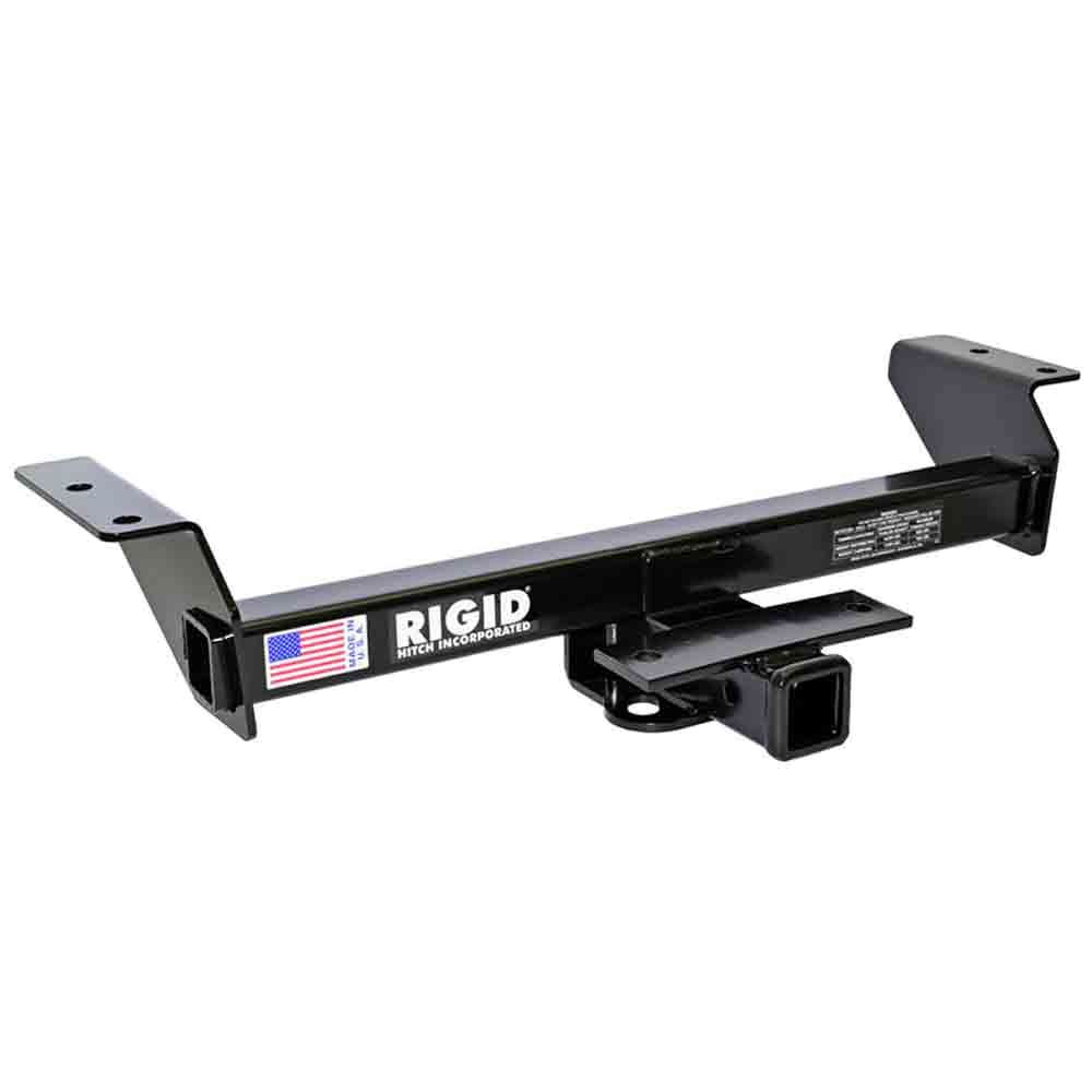 Rigid Hitch (R3-0517) Class IV 2 Inch Receiver Trailer Hitch Bundle - Includes 4