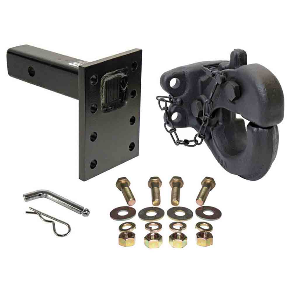 10 Ton Pintle Hook, Mounting Plate and Hardware 