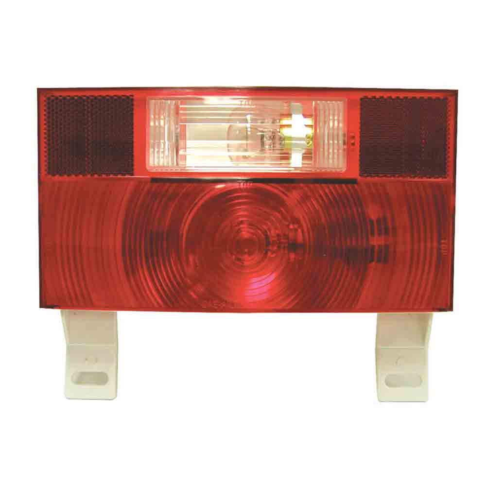 thumbnail image 2 of Red LED Trailer Lights - Stop/Turn/Tail Lights For Trucks & RVs (2 Pack) 2 of 12