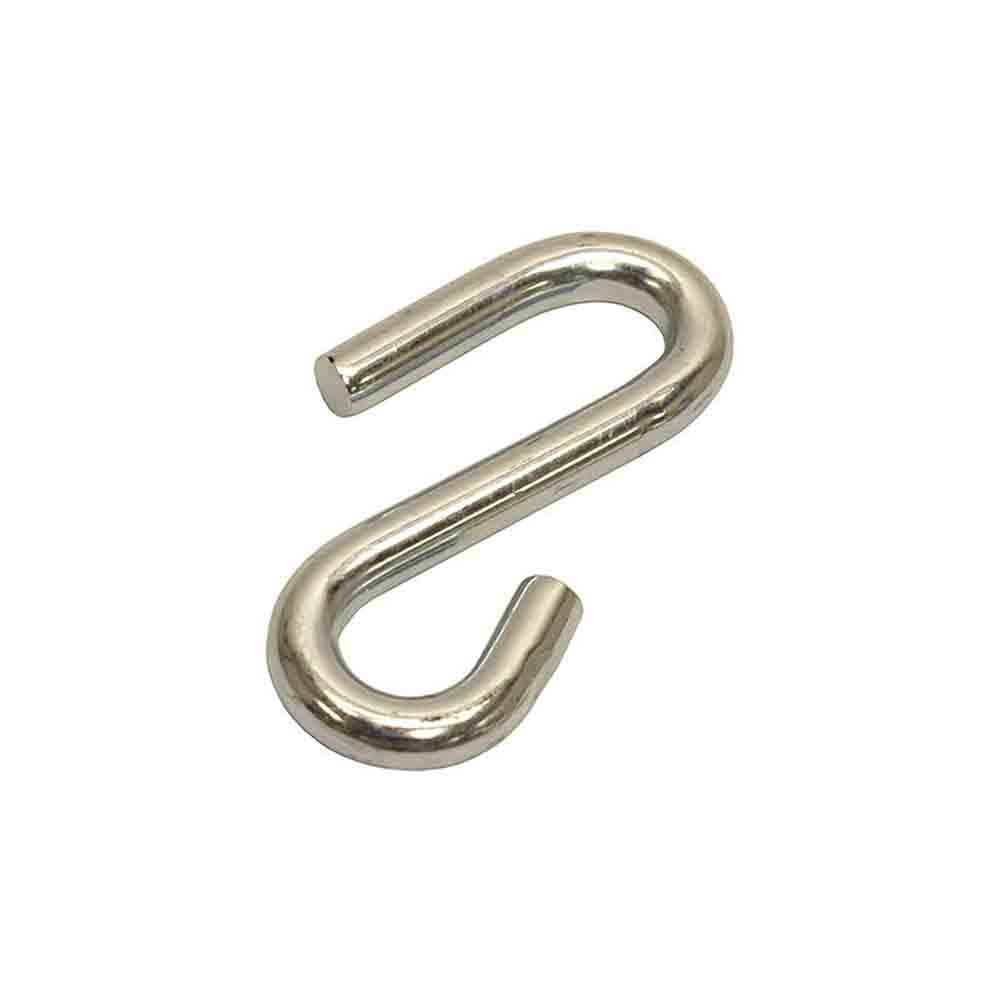 7/16 Inch Safety Chain S-Hook - 1,250 lb. Capacity