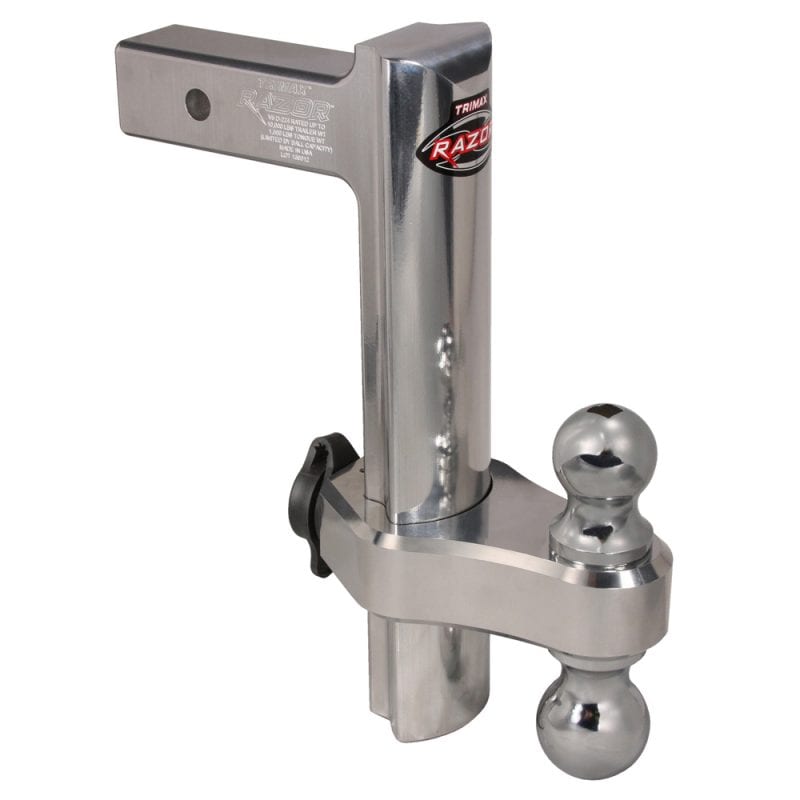 Trimax (TRZ12AL) Razor Aluminum Adjustable Dual-Ball Mount With 2