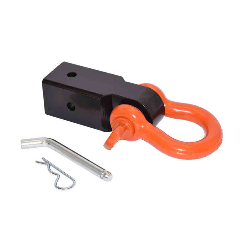 Rigid Hitch (TSM-33-D) Shackle Mount for 3 Inch Ford OEM Receivers - 24,000 lbs. Working Load Limit - Made in USA