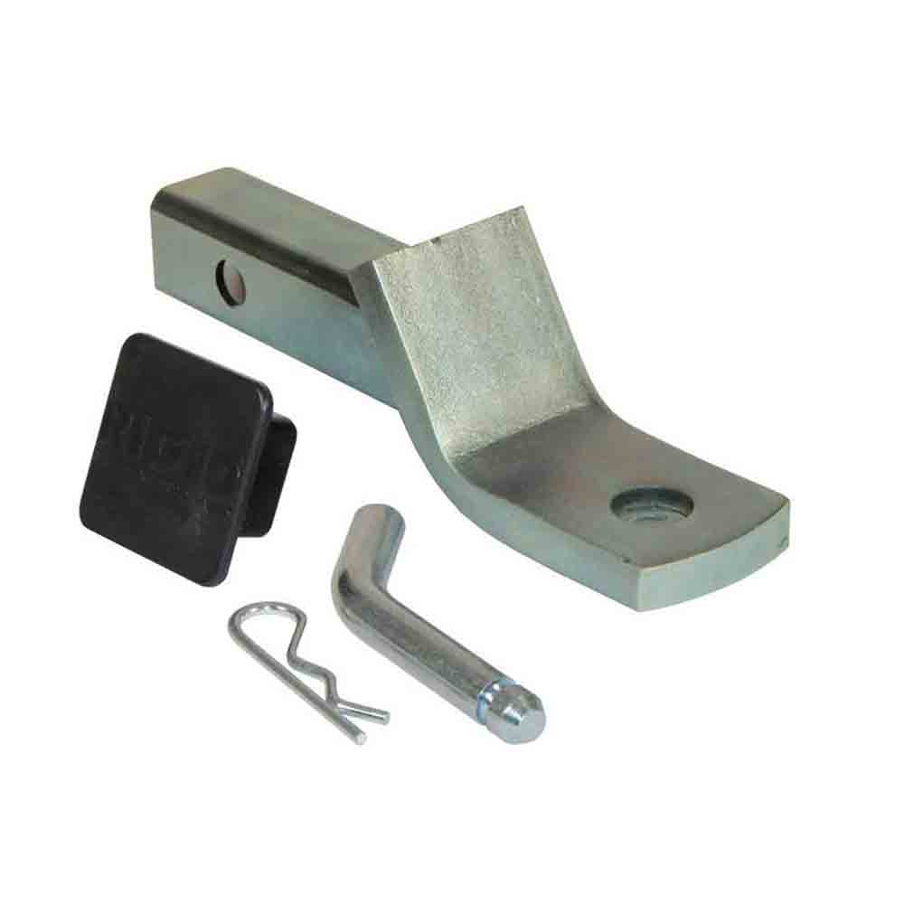 Ball Mount Kit with 1-1/4 Inch Drop or 1/2 Inch Rise, 6 Inch Length