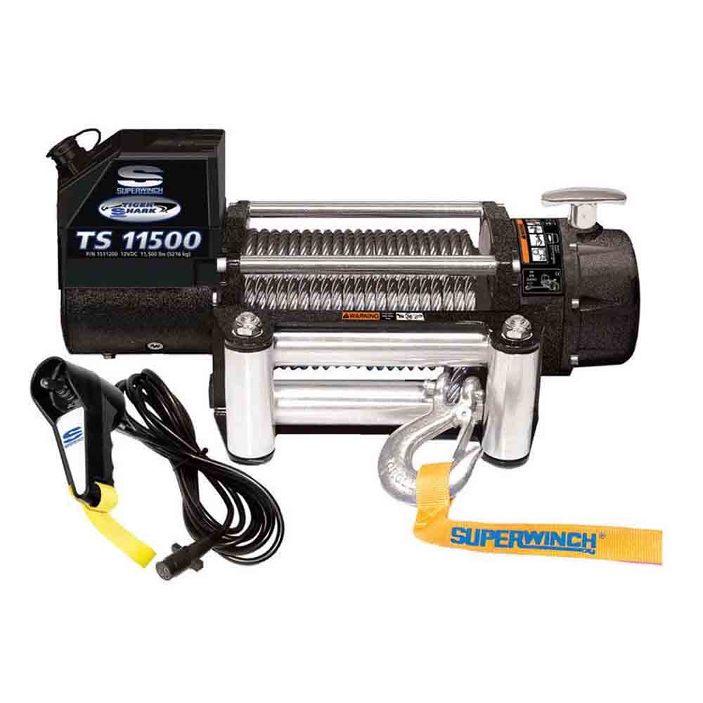 Superwinch (1511200) 11,500 lbs. Capacity Tiger Shark Series Winch - Model TS11500