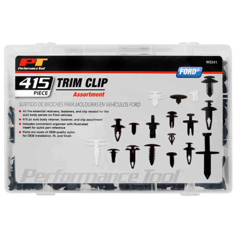 415 Piece Ford Trim Clip Assortment